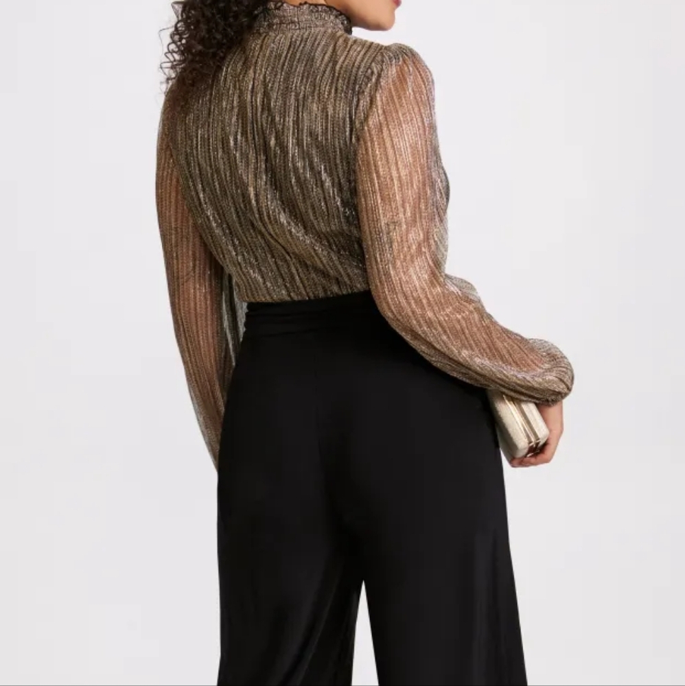 NWT JESSICA HOWARD | $139 Metallic Jumpsuit - Picture 5 of 6